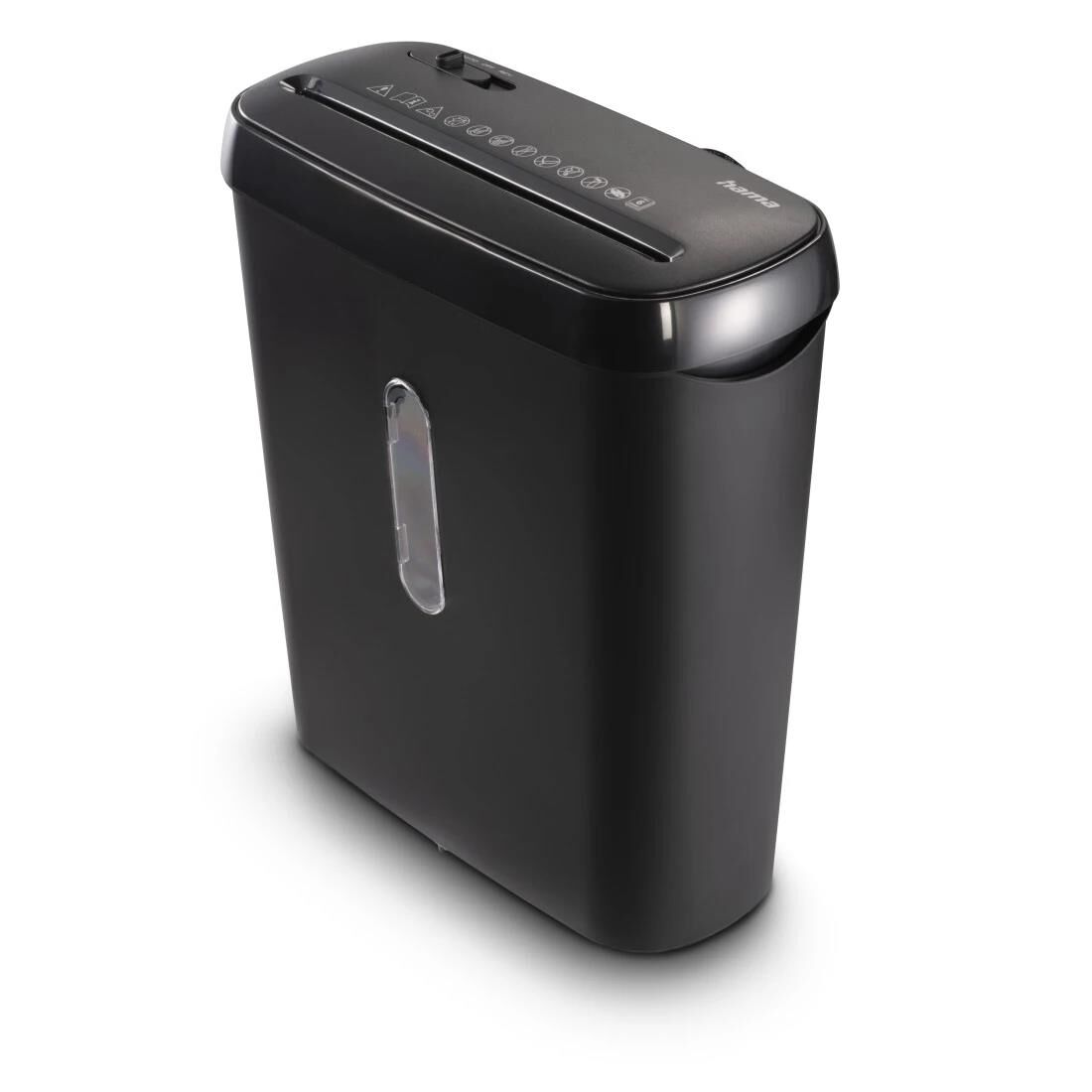 Hama Aktenvernichter "Basic S6", Schredder mit Sicherheitsstufe P2