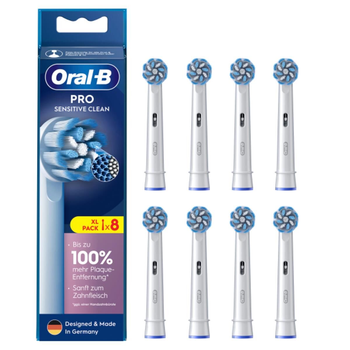 Oral-B Aufsteckbürsten Pro Sensitive Clean 8er