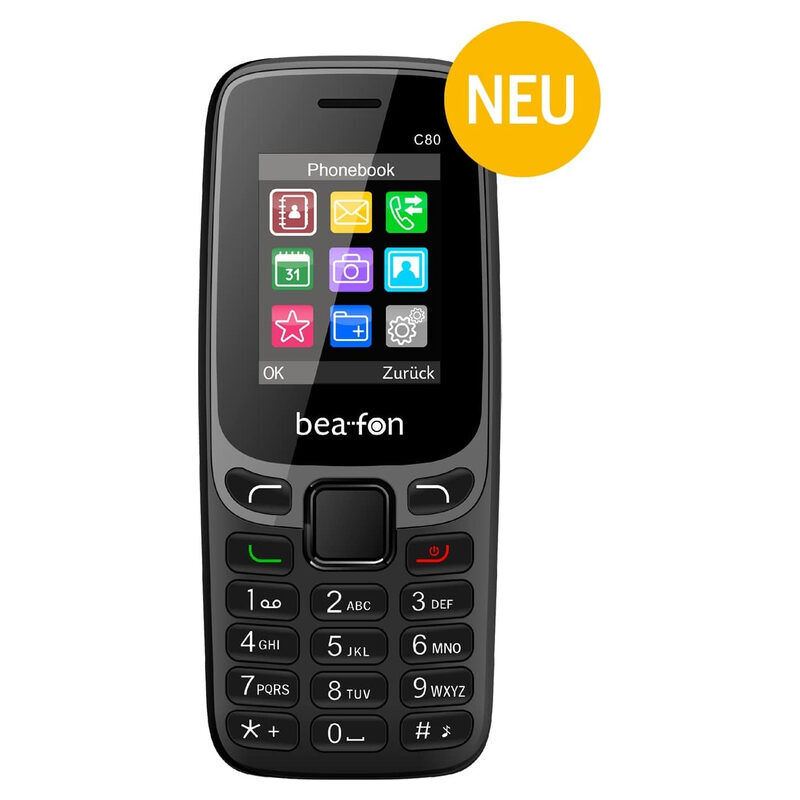 Beafon C80 sw (schwarz)