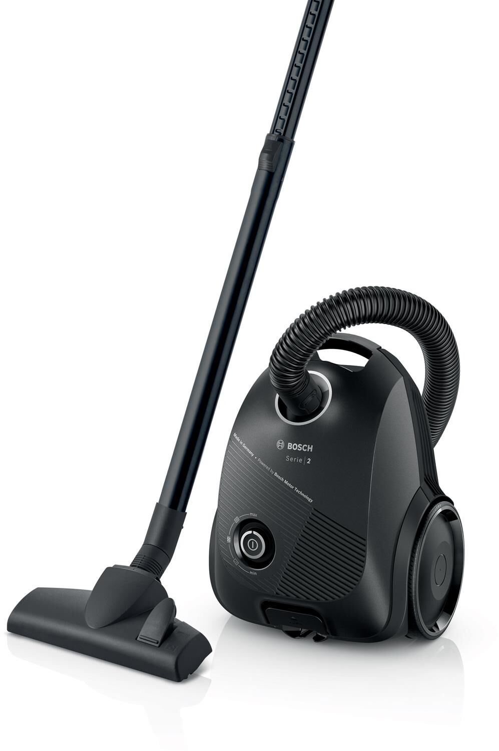 Bosch Serie 2, Staubsauger mit Beutel, Schwarz, BGLS2BA1