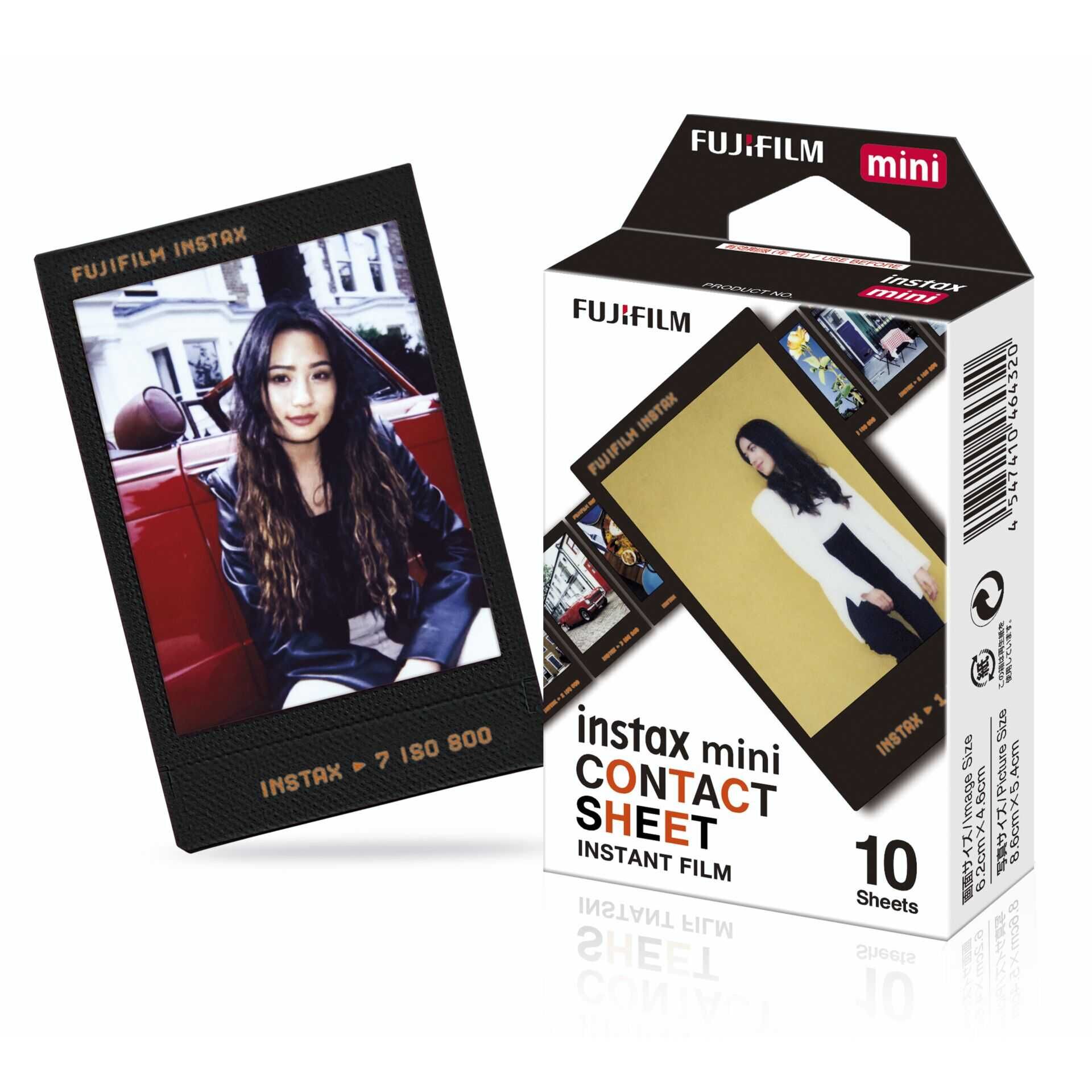 Fujifilm Instax Mini Contact Sheet - Instant-Farbfilm - instax mini - ISO 800 - 10 Belichtungen