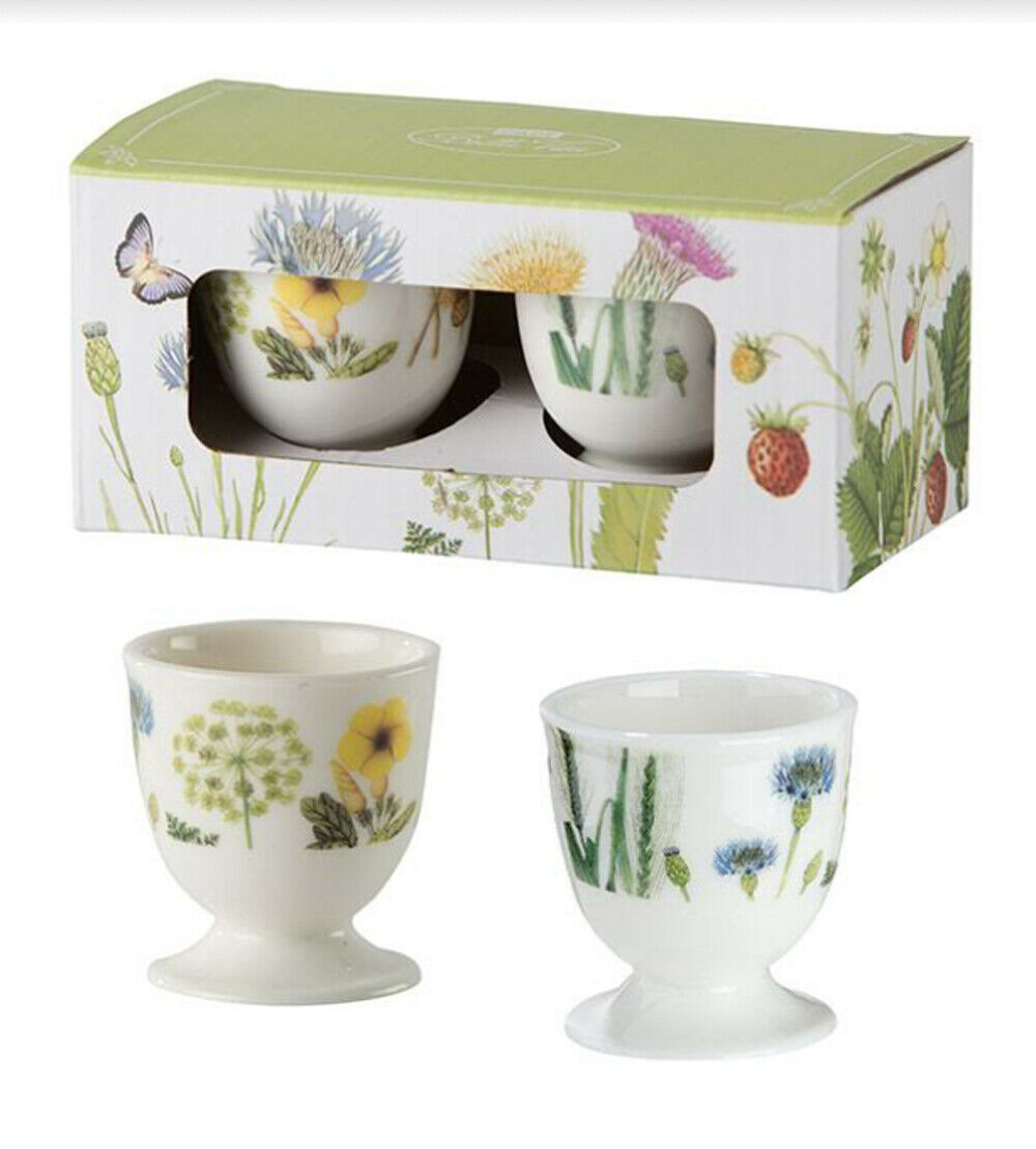 Gilde Porzellan Eierbecher Set Wild Flowers