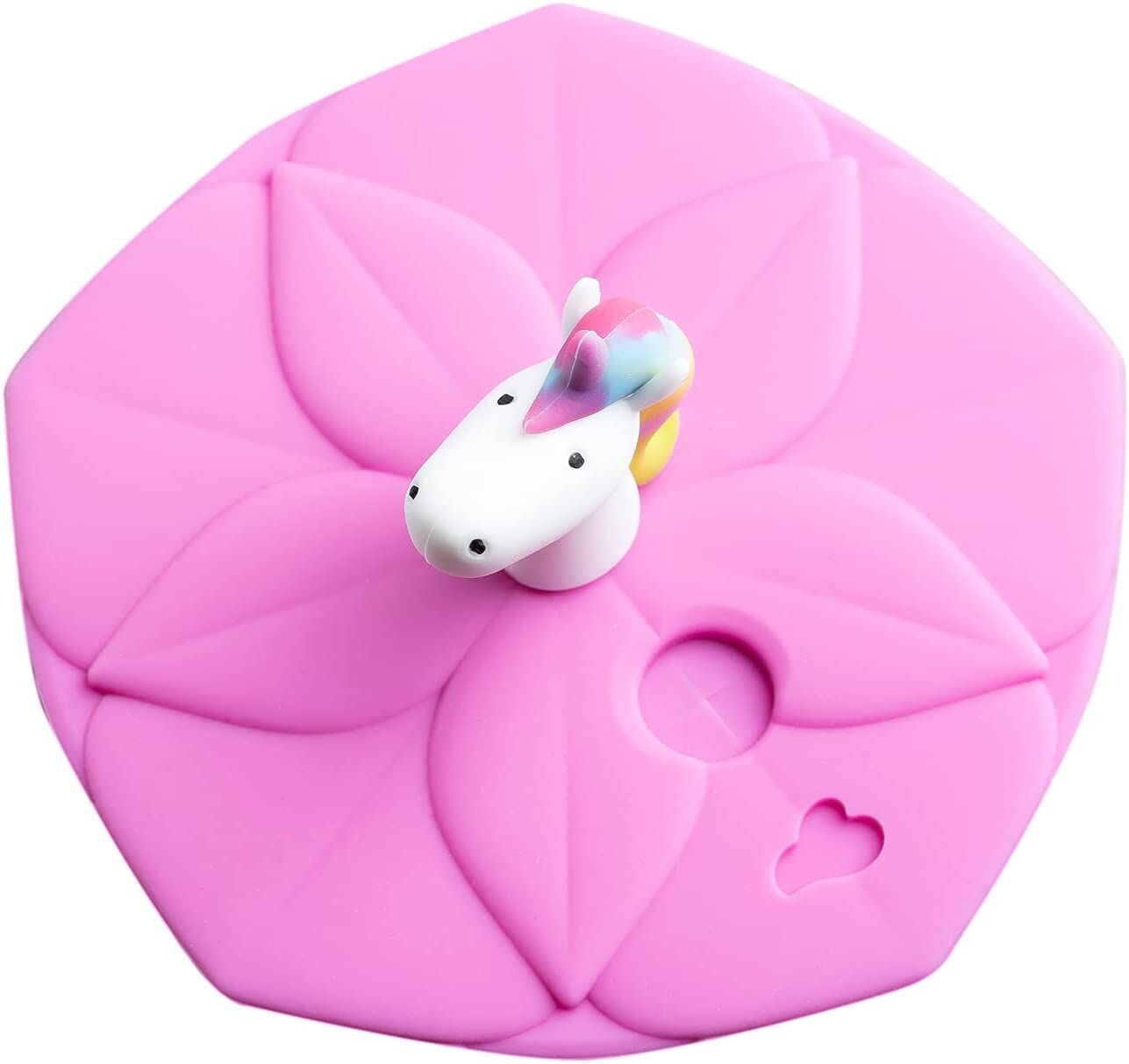 Leonardo Deckel rosa Einhorn Bambini