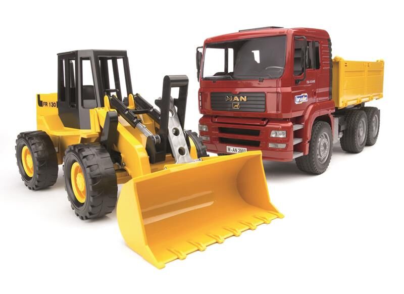 Br-Man Kipp-Lkw M.Gelenkradlader 02752