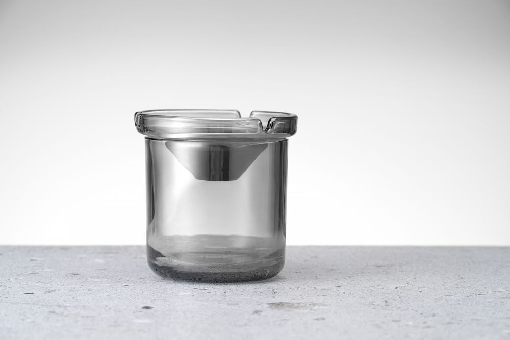 HENDI Aschenbecher mit Trichter, ⌀98x(H)99mm