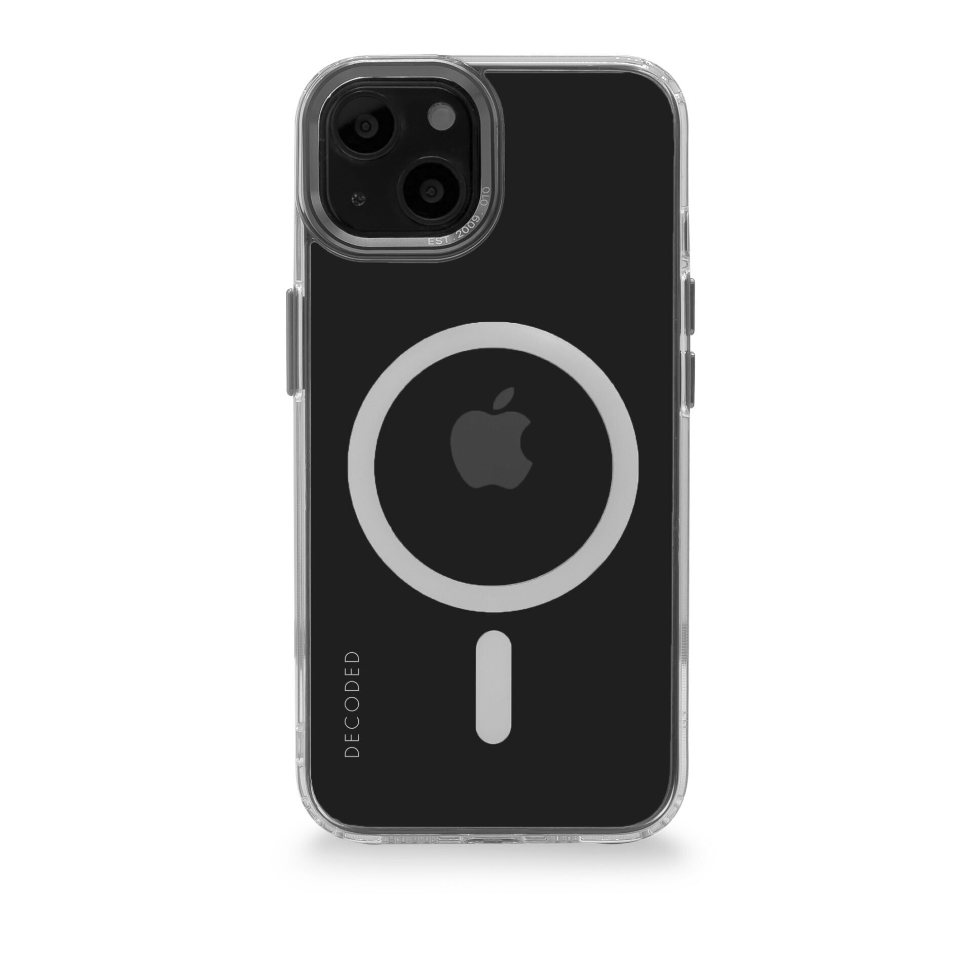 Decoded Recycled Plastic Trans. Backcover iP14 Plus Antracite