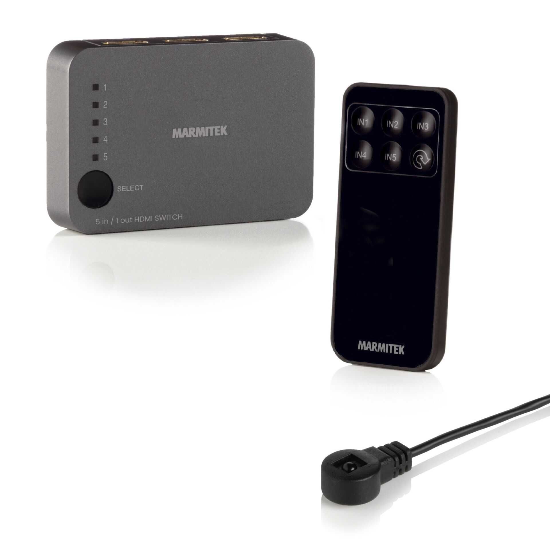 Marmitek Connect 350 UHD 2.0 HDMI AutoSwitch 5 ein/1 aus 4K60
