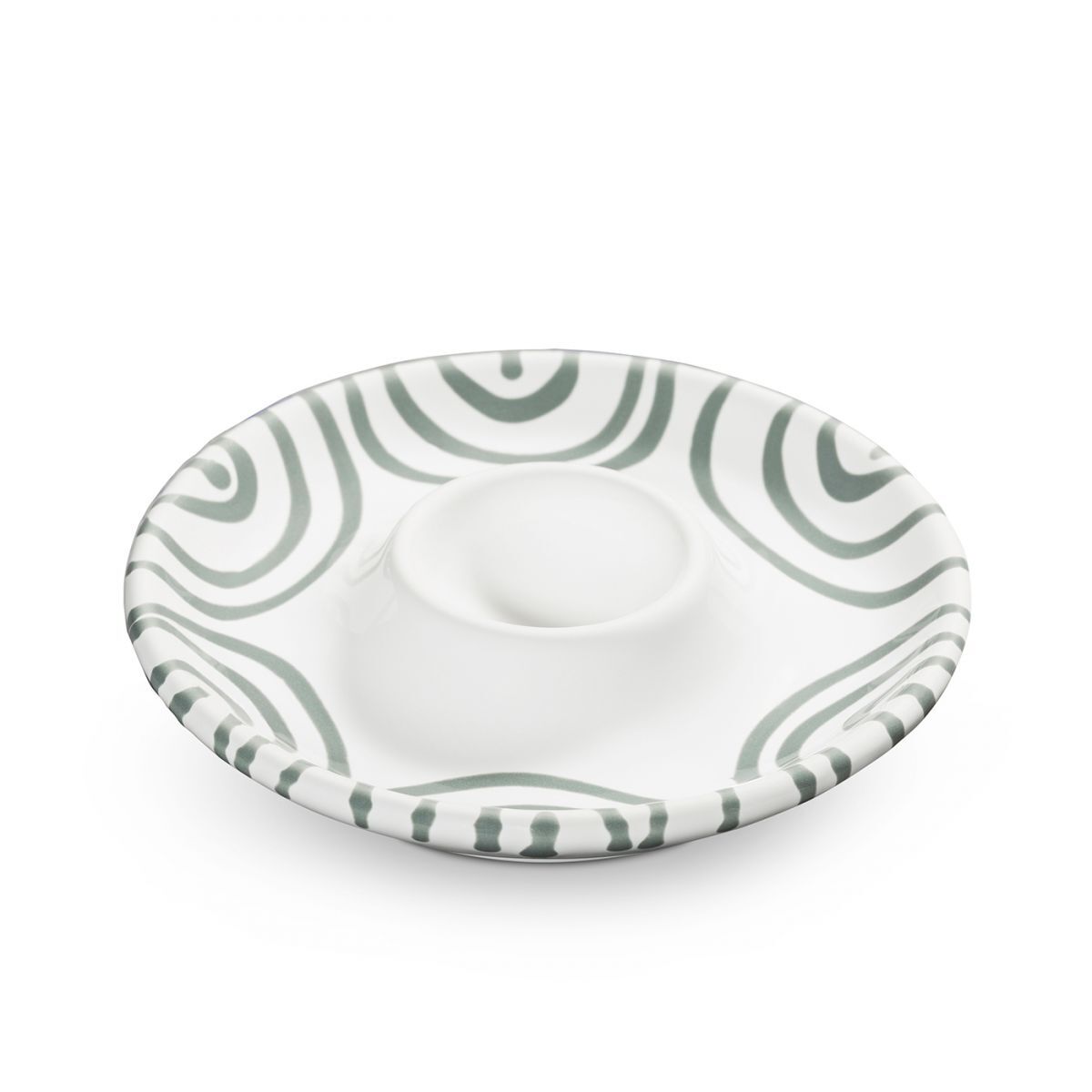 Gmundner Keramik Graugeflammt, Eierbecher (Ø 12 cm)