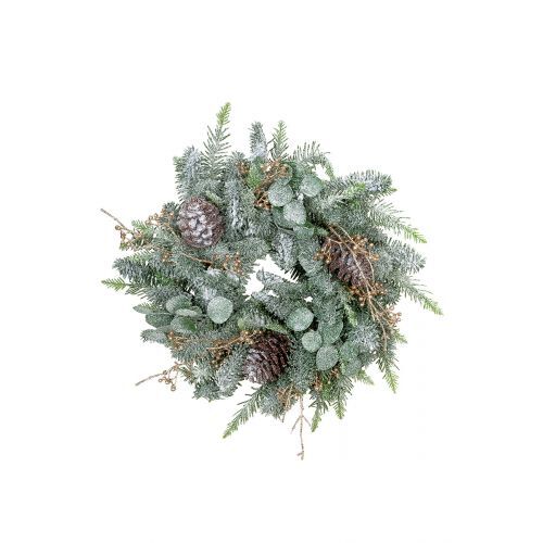 GILDE Deko Kranz Tanne Eukalyptus