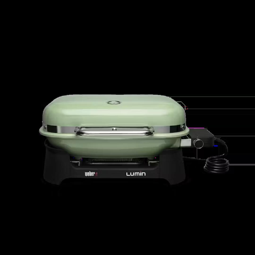 Weber Lumin Elektrogrill Mint Green