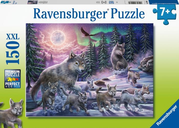 Ravensburger  12908 Puzzle Nordwölfe 150 Teile XXL 12908