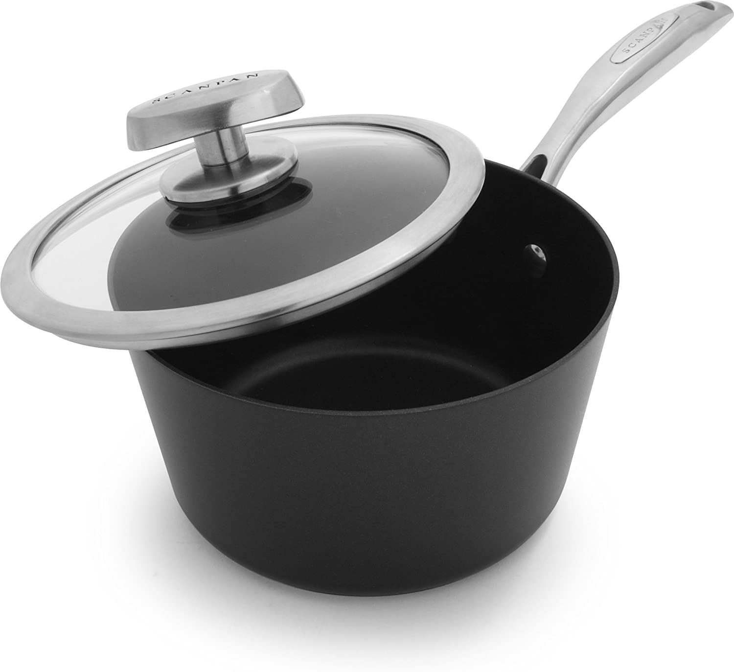 ScanPan 18 cm/1,8 L Stielkasserolle mit Deckel - Pro IQ