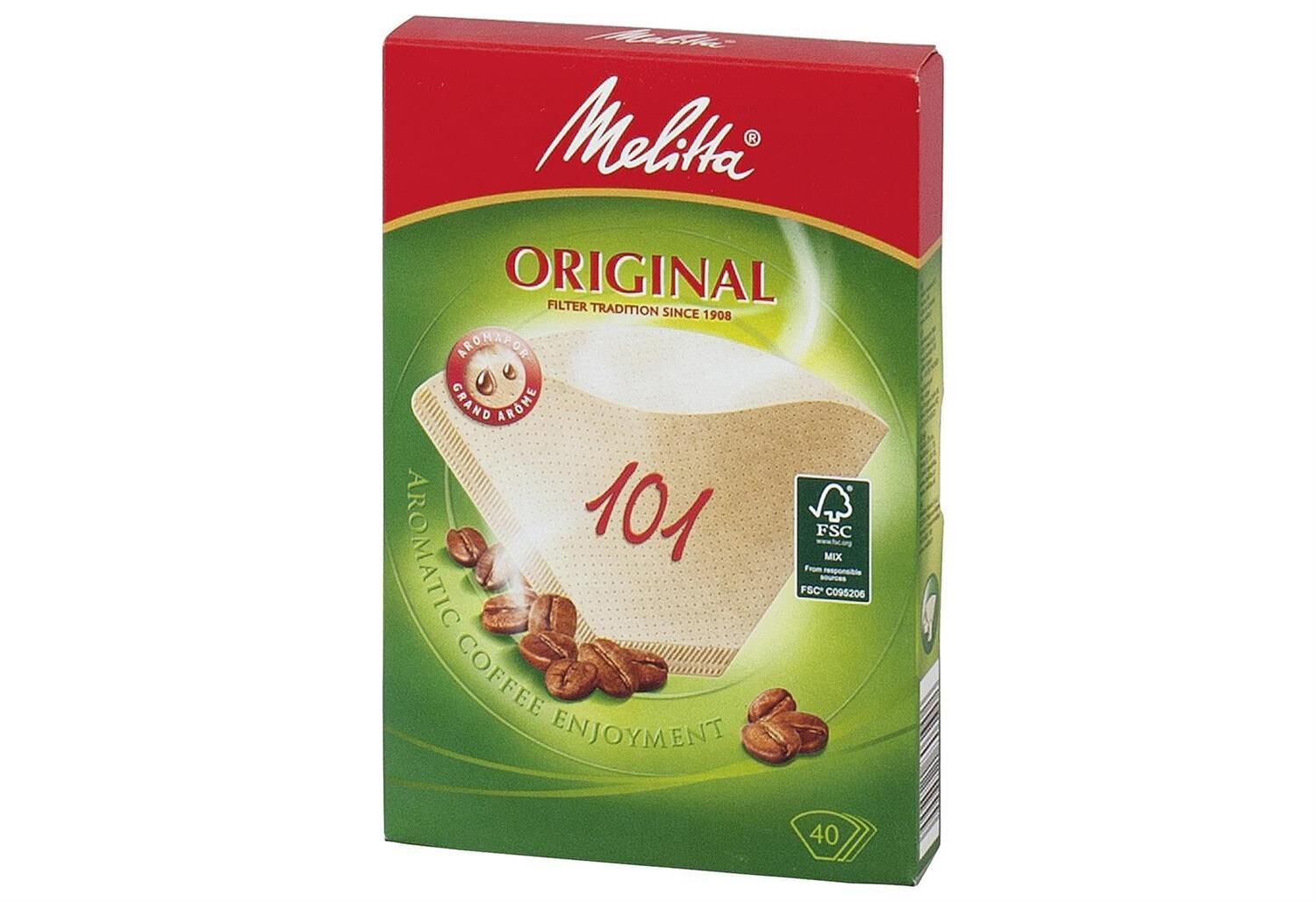MELITTA Filtertüten natur 101 Pack 40 Stück