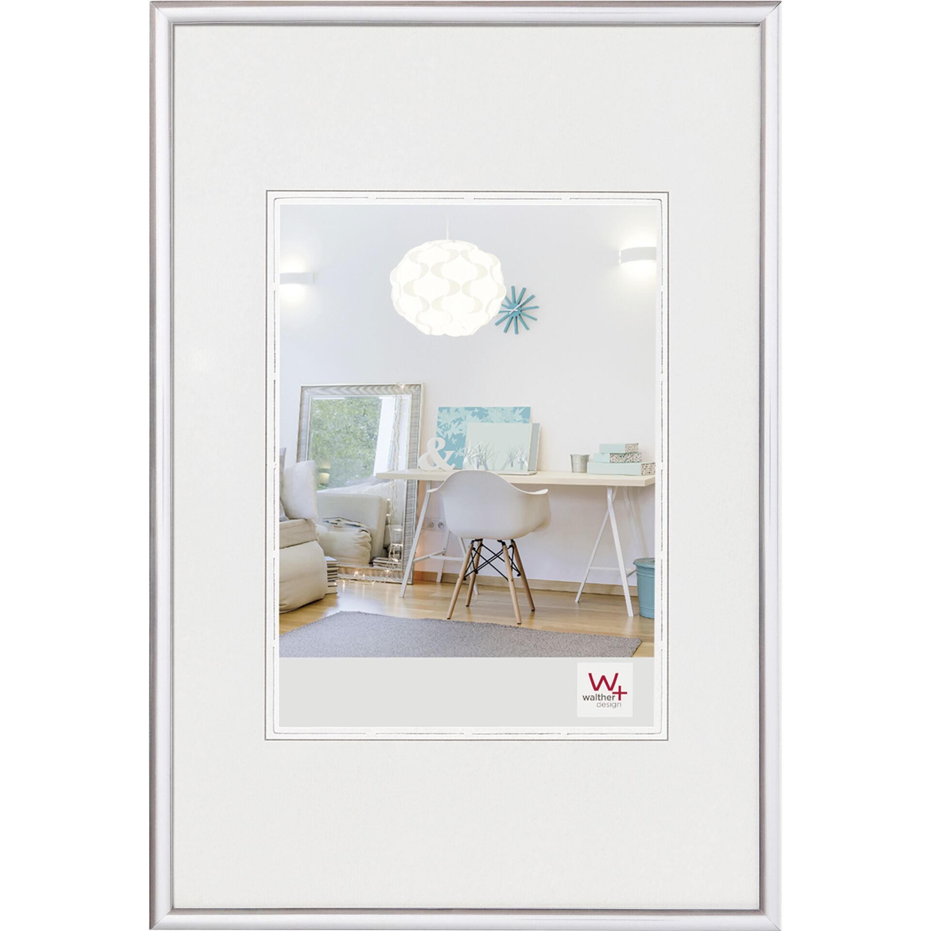Walther New Lifestyle - Fotorahmen - Konzipiert für: 7 x 10 cm - Kunststoff - rechteckig
