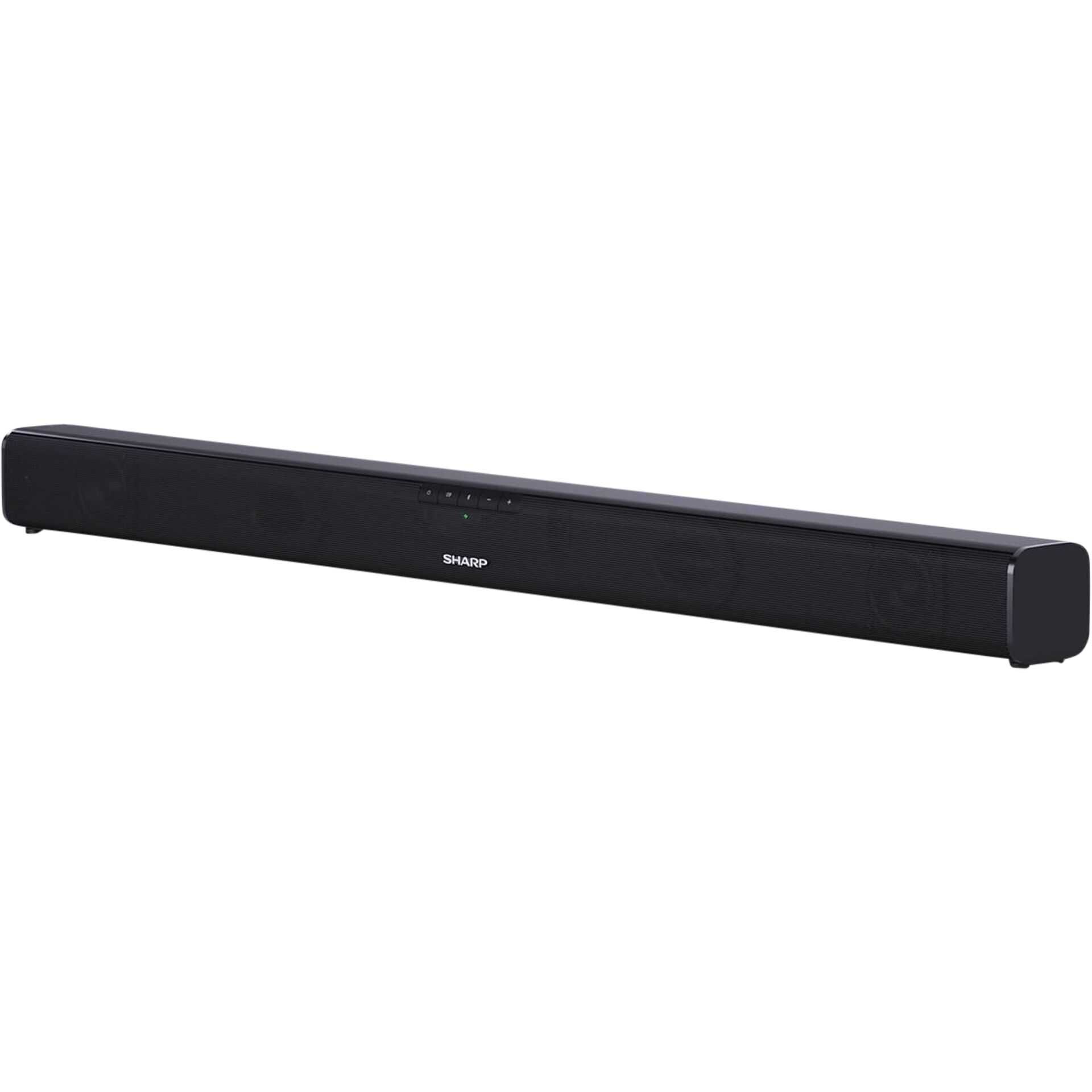 Sharp HT-SB110 - Lautsprecher - kabellos - Bluetooth - glänzend schwarz