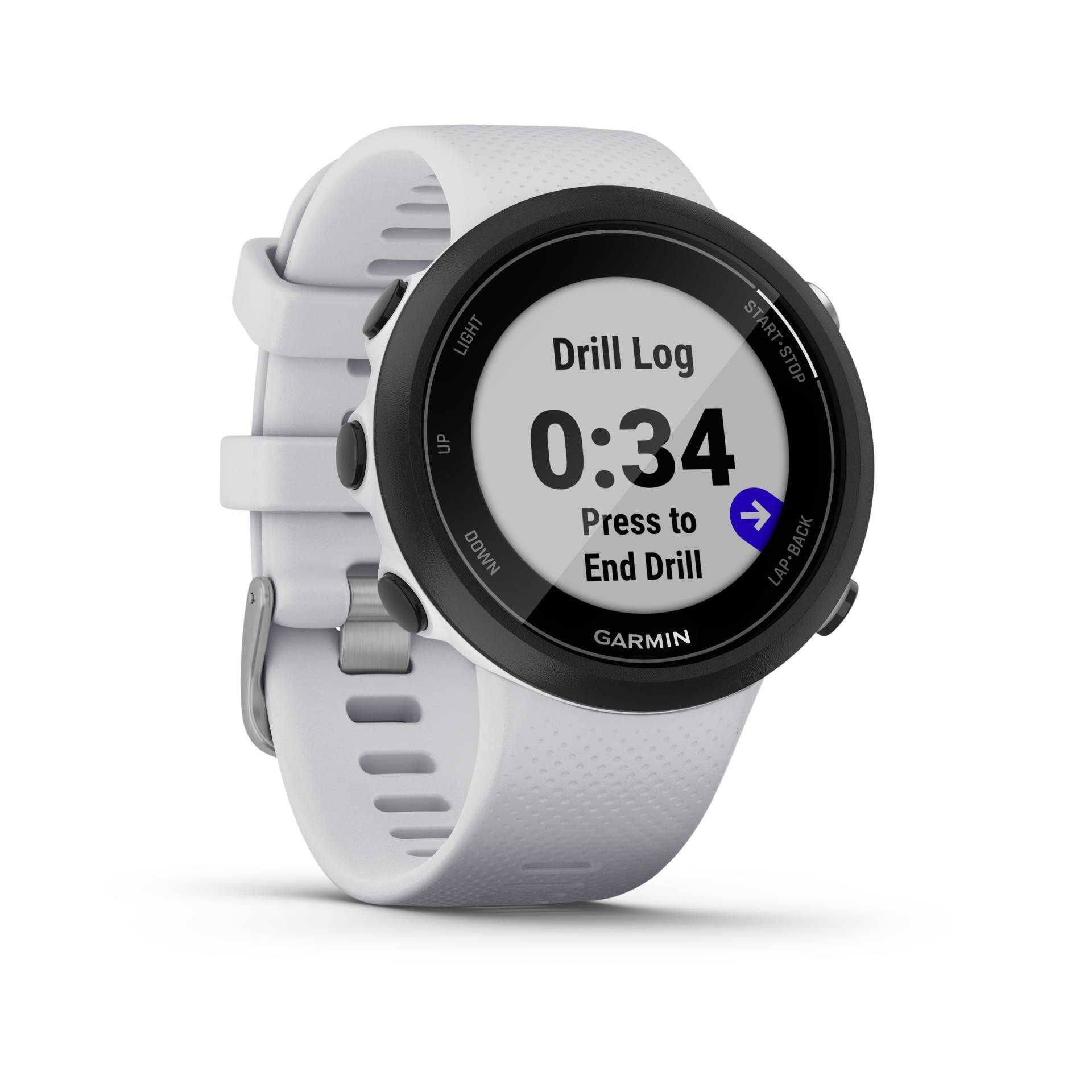 Garmin Swim 2 - Uhr unterstützt GPS, GLONASS und Galileo - Fahrrad, Laufen, Schwimmen 1.04"