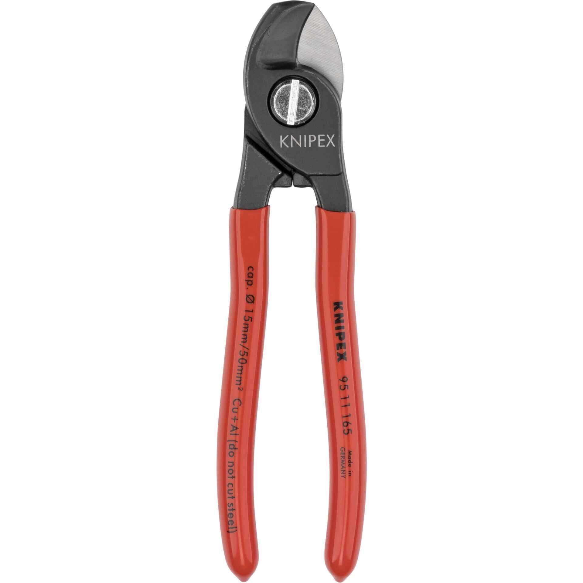 KNIPEX - Kabelschere - Schwarz, Rot