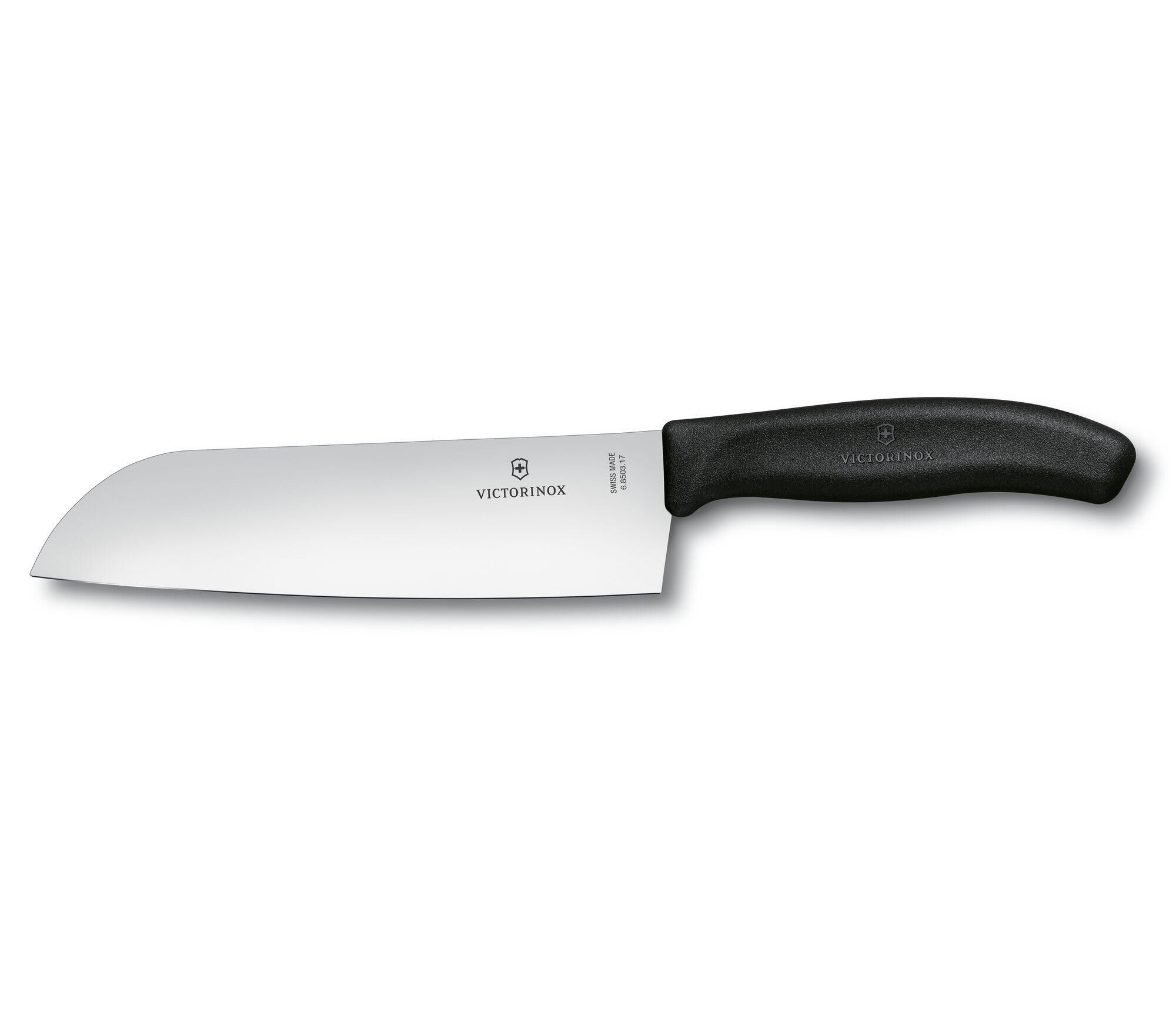Victorinox SwissClassic Santokumesser normal 17 cm schwarz Blister