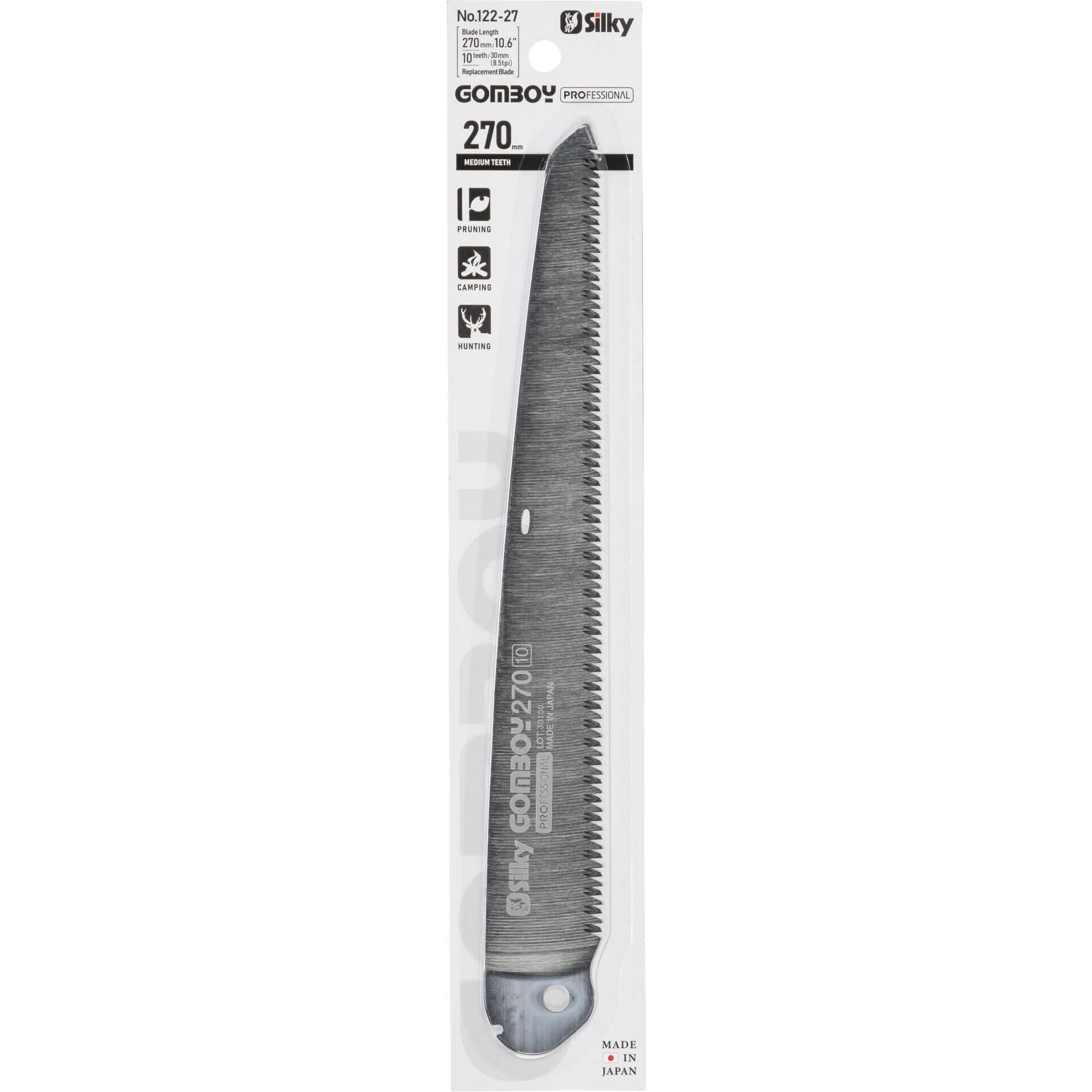 Silky Ersatzsägeblatt für Gomboy 270-10 medium (122-27)