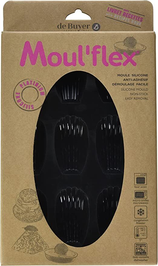 De Buyer  MOUL FLEX Silikon-Küchleinformen Madeleine