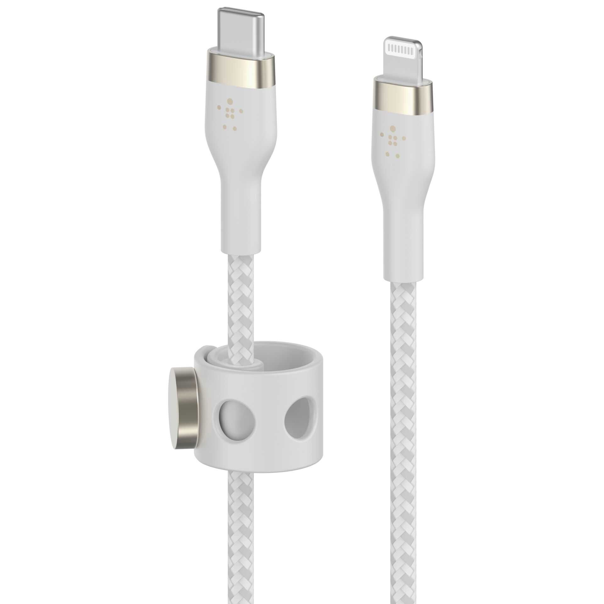 Belkin BOOST CHARGE - Lightning-Kabel - USB-C männlich bis Lightning männlich - 3 m - weiß - für Apple iPad/iPhone/iPod (Lightning)