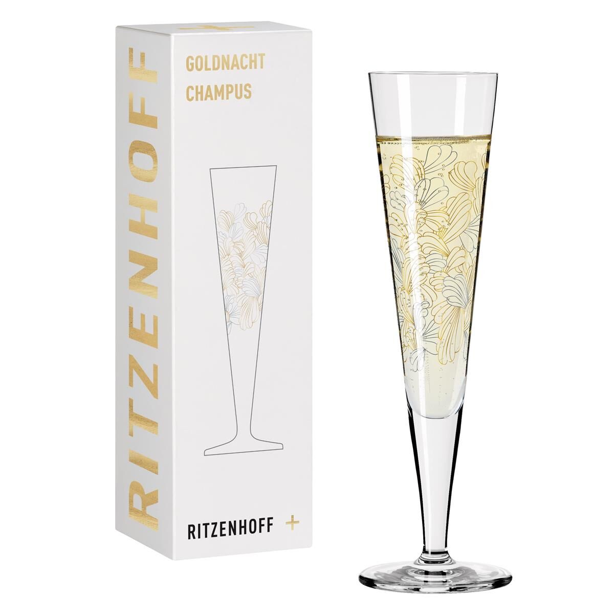 Ritzenhoff Champagnerglas Goldnacht Champagner 009