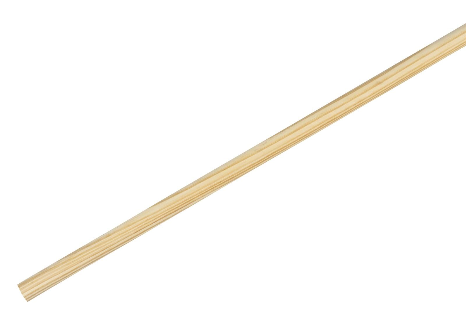 NÖLLE Besenstiel roh ohne Gewinde 24/1400cm