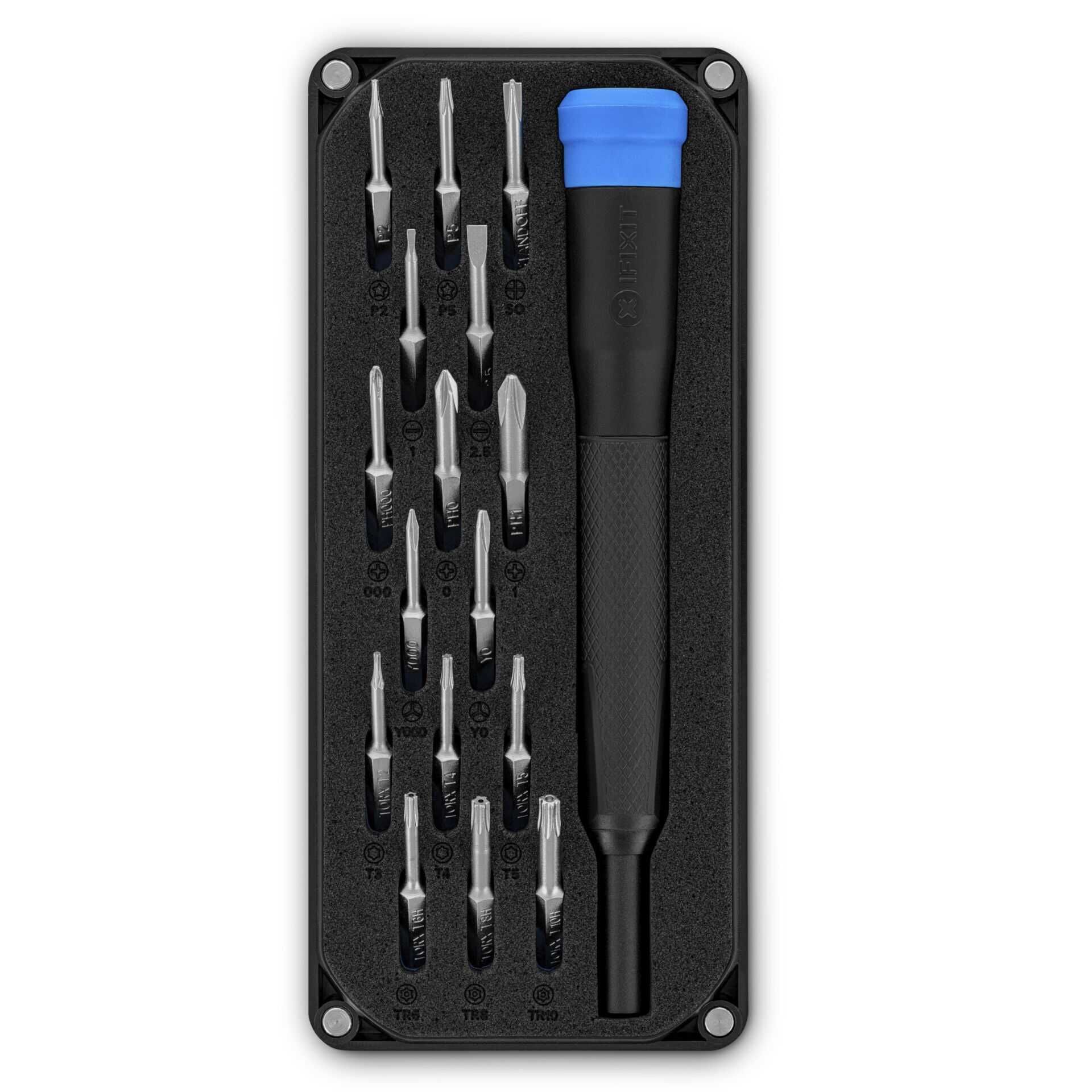 iFixit Minnow - Präzisionsschraubenzieher mit Bit-Set - 17 Stücke - in Koffer