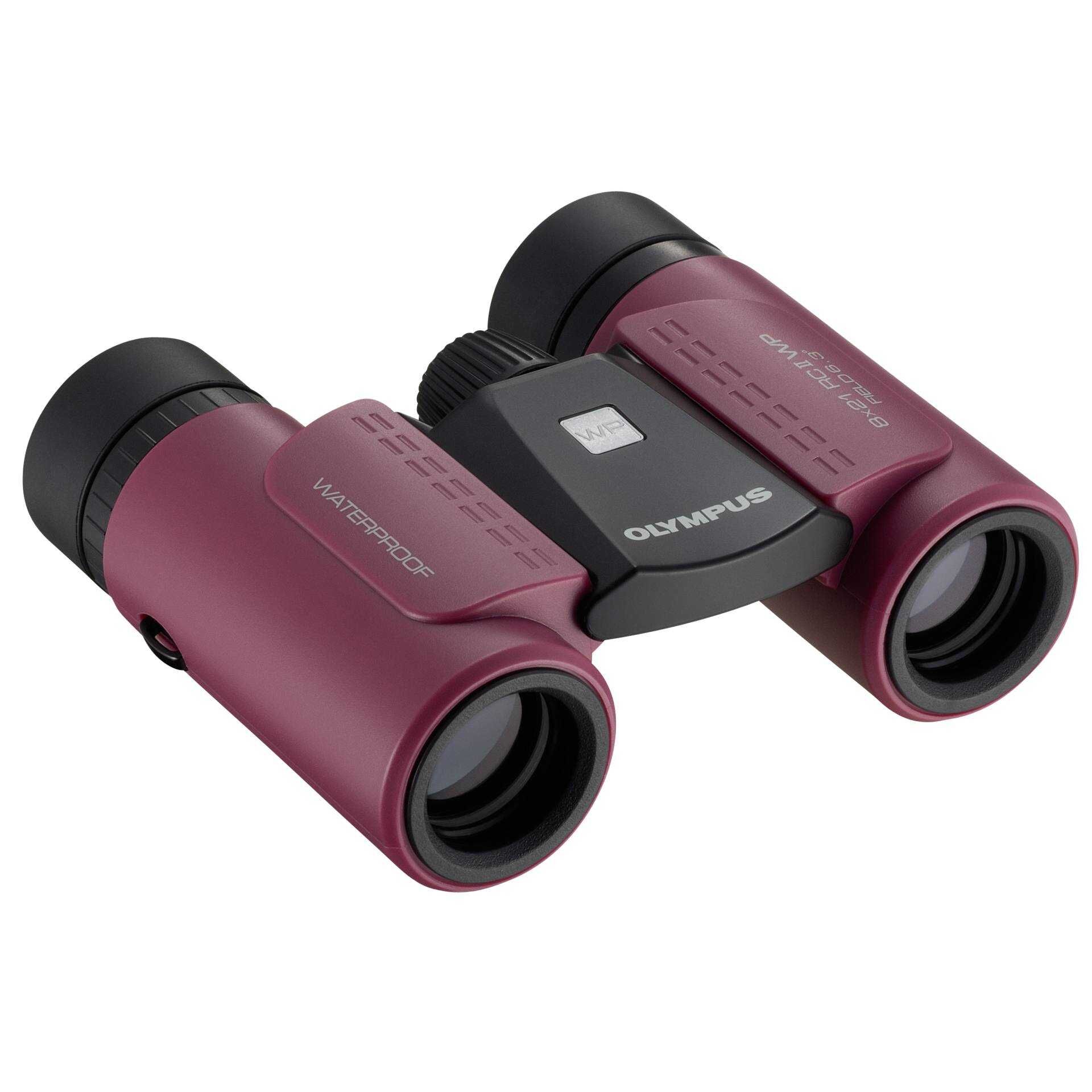 Olympus - Fernglas 8 x 21 RC II WP - wasserfest - Dachkant - Magenta