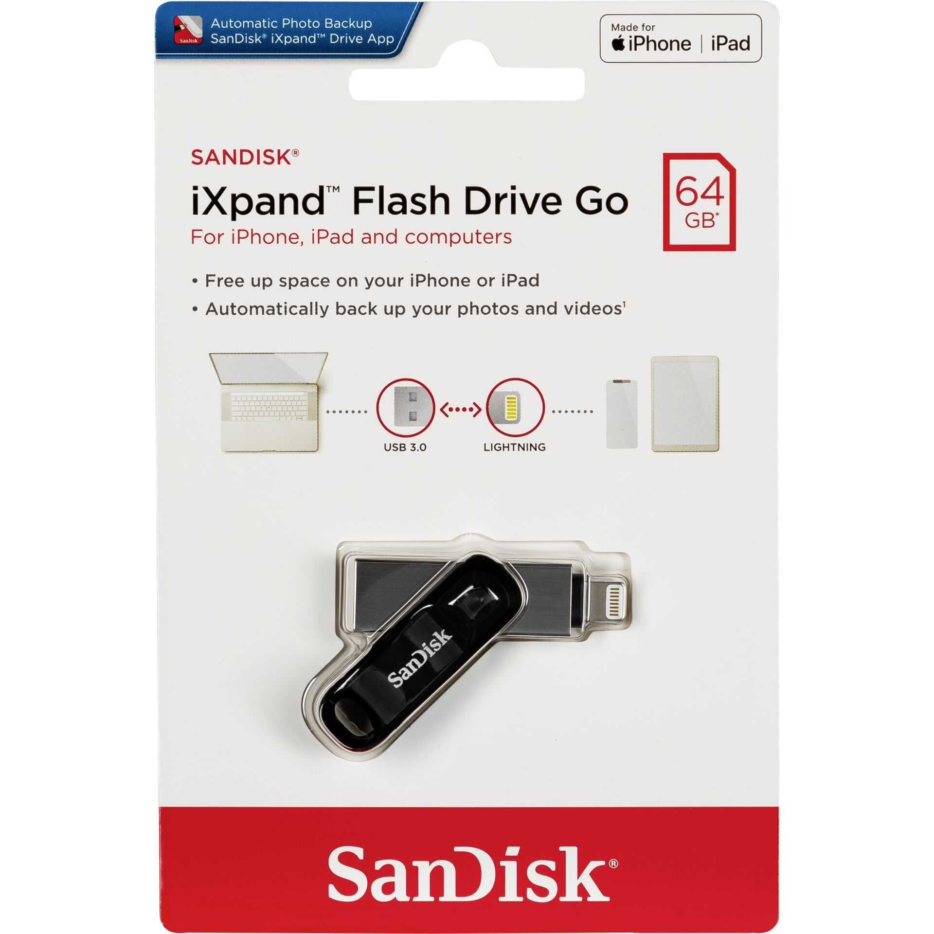 iXpand 64GB USB Flash drive GO iPhone