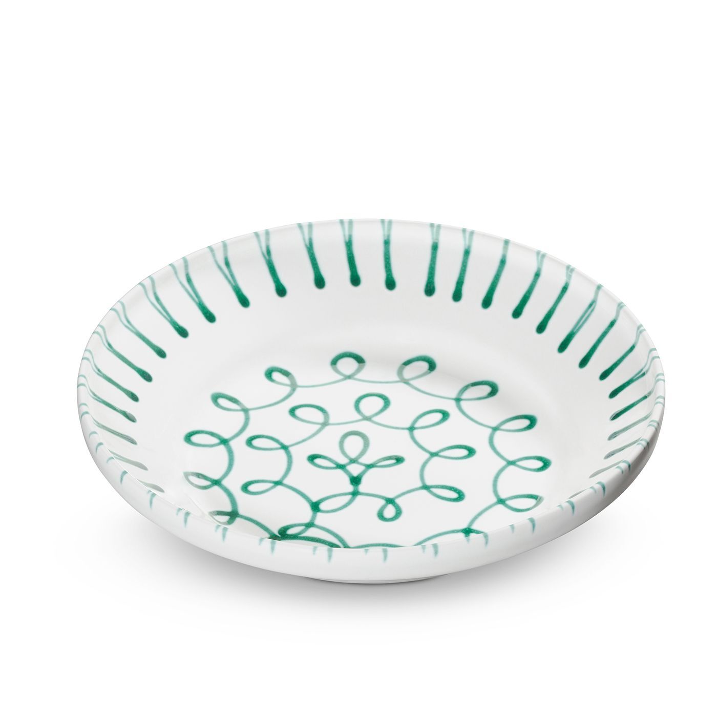 Gmundner Keramik Grüngeflammt, Reifschüssel (Ø 32cm)