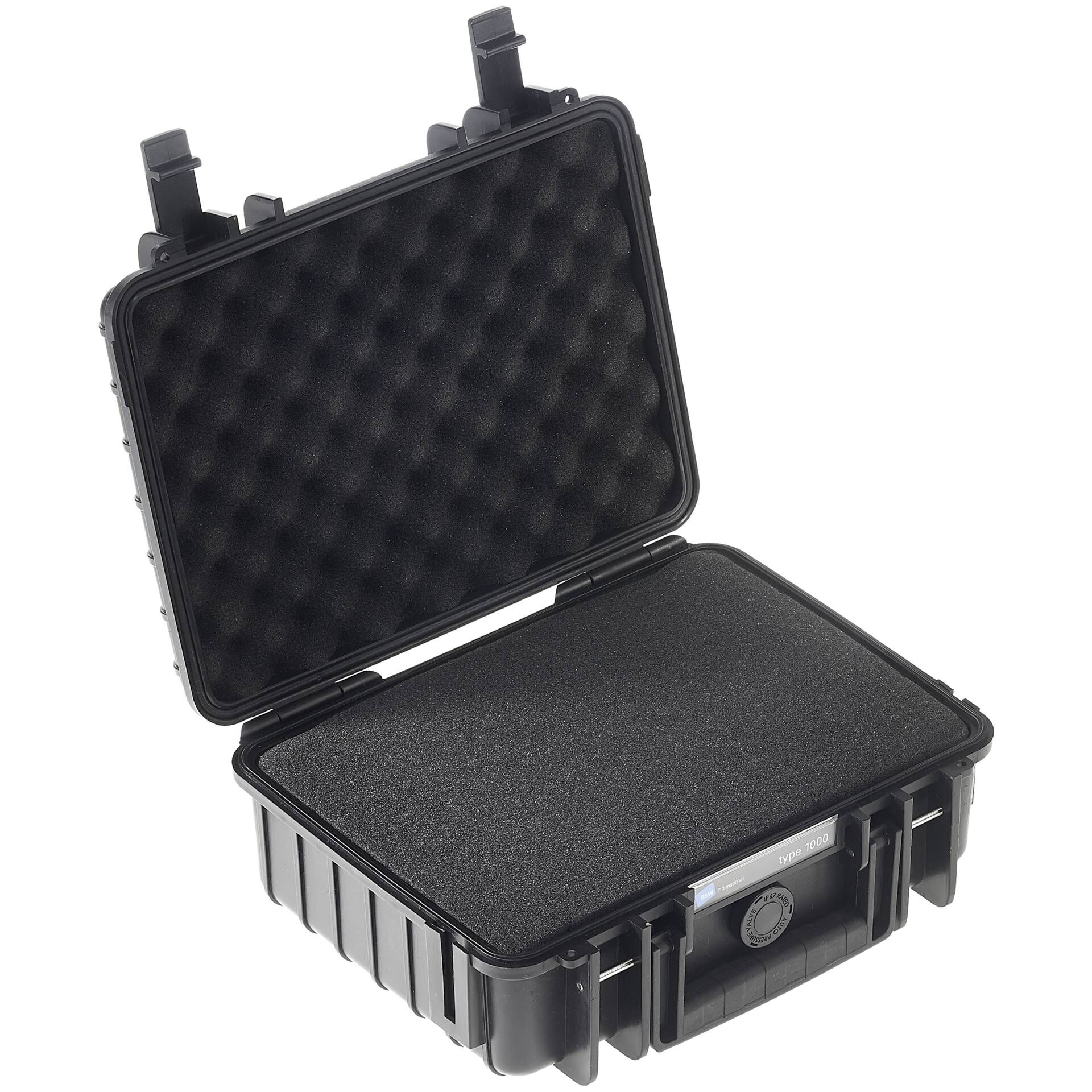 B&W outdoor.cases Type 1000 - Hartschalentasche - Polypropylen - Schwarz