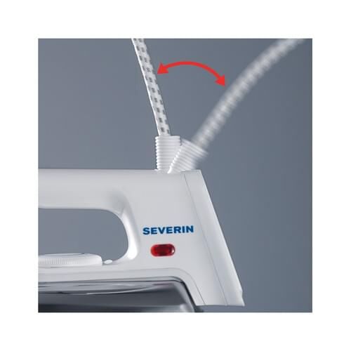 SEVERIN Leichtbügeleisen BA 3211 Alu-Feinschliffsohle 1200 Watt weiß