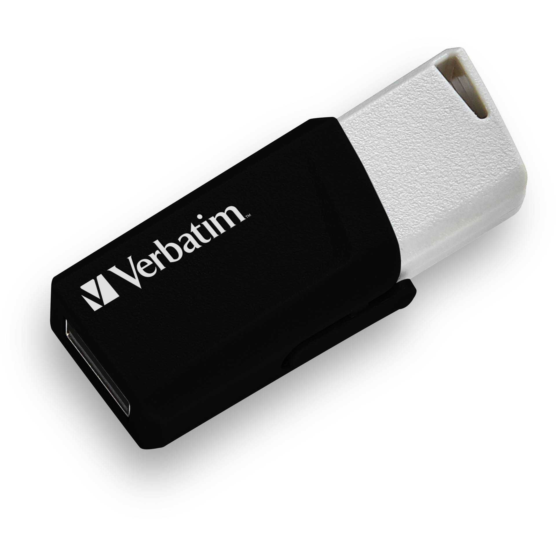 Verbatim Store 'n' Click - USB-Flash-Laufwerk - 32 GB - USB 3.2 Gen 1 - Schwarz