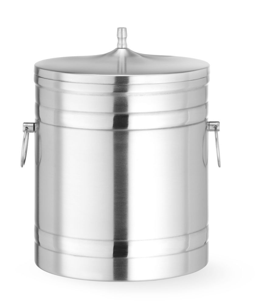 BarUp Eiskübel doppelwandig, 5L, Silber, ⌀200x(H)230mm