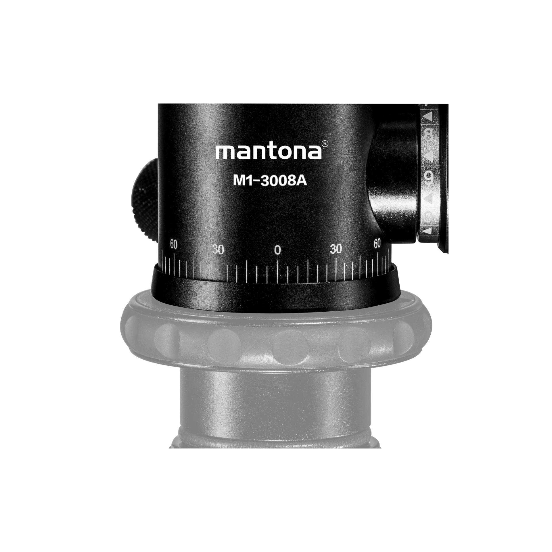 mantona Onyx  8 Kugelkopf