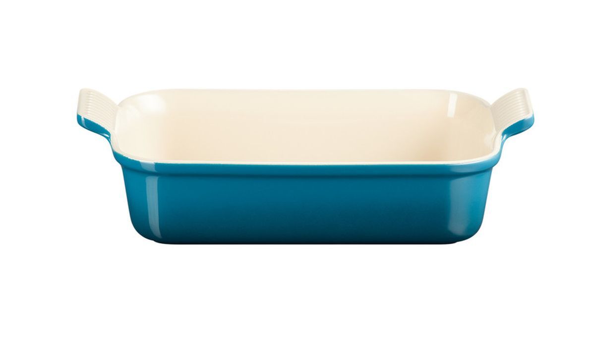 Le Creuset Backform Heritage Deep Teal 26 x 19 cm 2.4 Liter