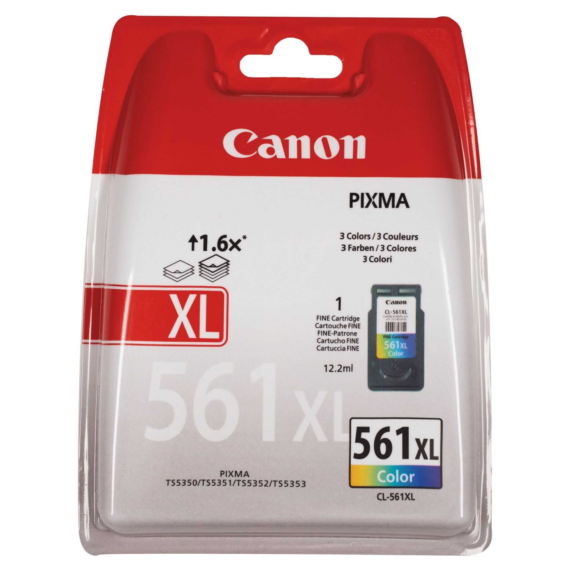 Canon CL-561XL - Farbe (Cyan, Magenta, Gelb) - Original - Tintenpatrone - für PIXMA TS5350, TS5351, TS5352, TS5353