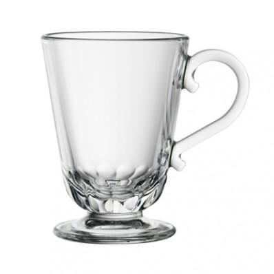 LA ROCHERE Teeglas Louison mit Henkel 250 ml 11,3cm 6 Stk.
