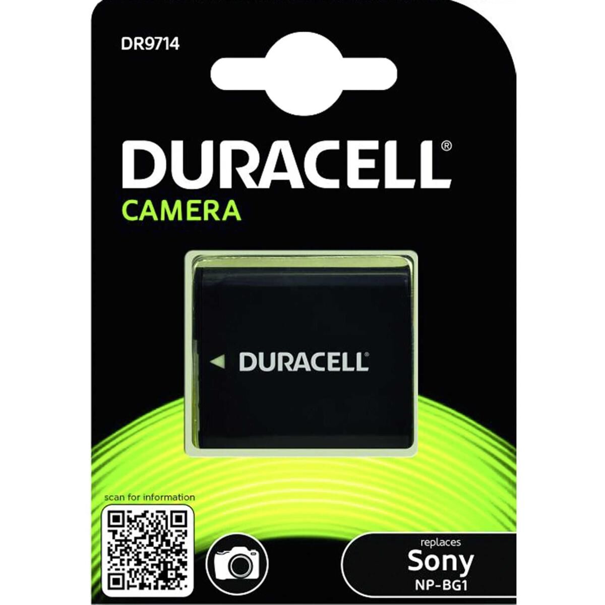 Duracell - Batterie - Li-Ion - 0.9 Ah - Schwarz - für Sony Cyber-shot DSC-H10, H20, H50, W110, W120, W130, W150, W170, W220, W230, W290, W300