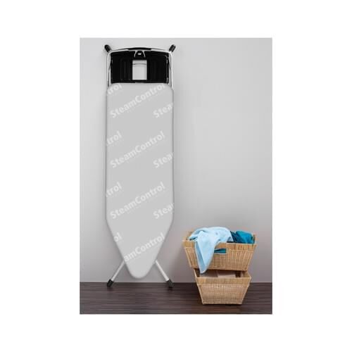 Brabantia Steam Control Größe C Bügeltisch mit versenkbarer Dampfstationhalterung