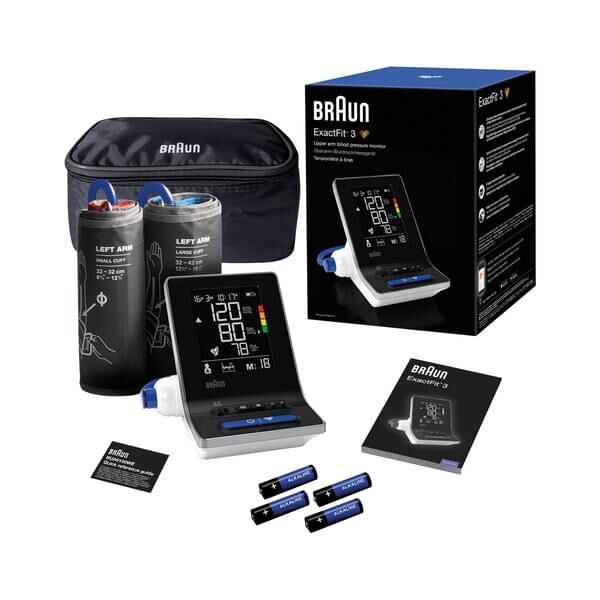 Braun ExactFit 3 Blutdruckmessgerät - schnurlos BUA6150WE