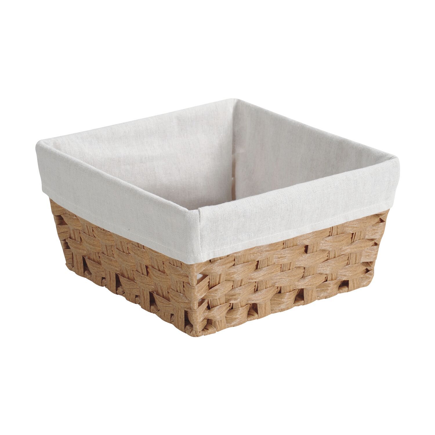 KESPER Brot-/Obstkorb, Kunststoff/Stoff, Länge: 285 mm, Breite: 285 mm