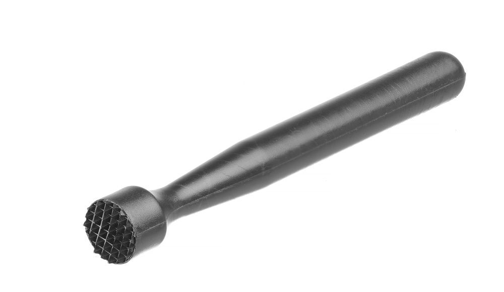 BarUp Cocktail-Stößel, flach, Schwarz, ⌀34x207mm