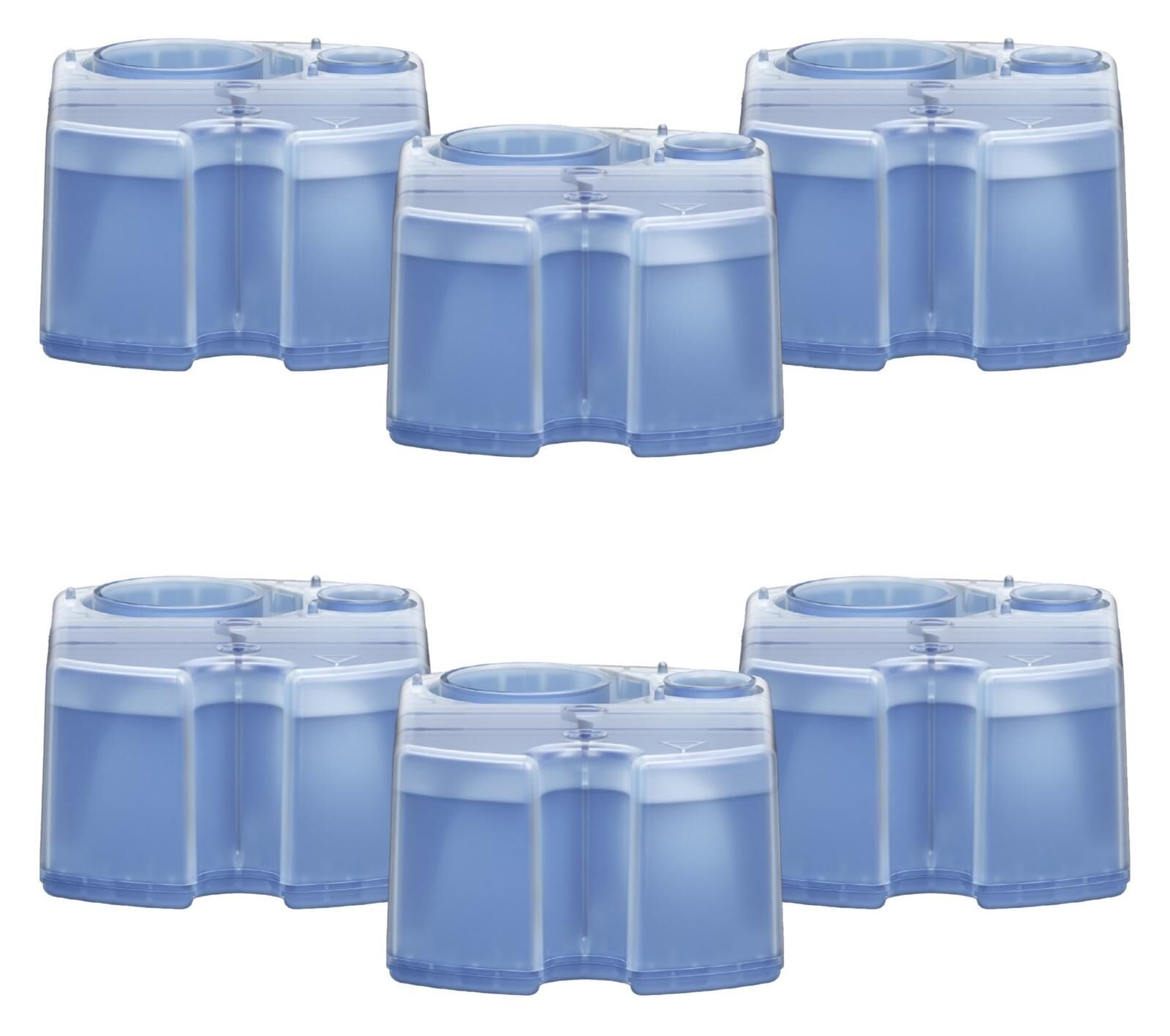 Braun CCR6 Reinigungsstation Nachfüllkartuschen Rasierer-Zubehör 6er Pack