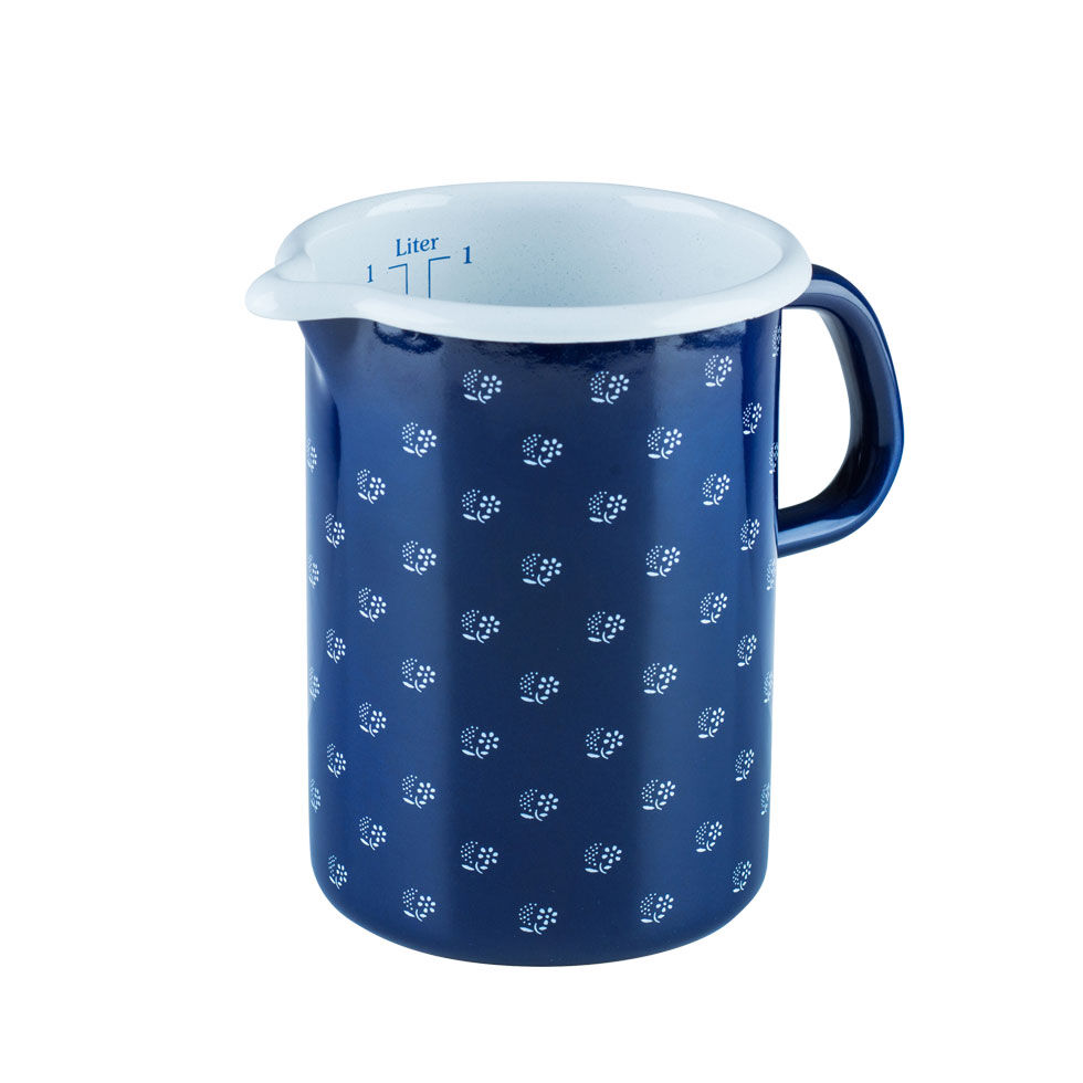 Riess Küchenmaß Emaille 10cm 1 Liter