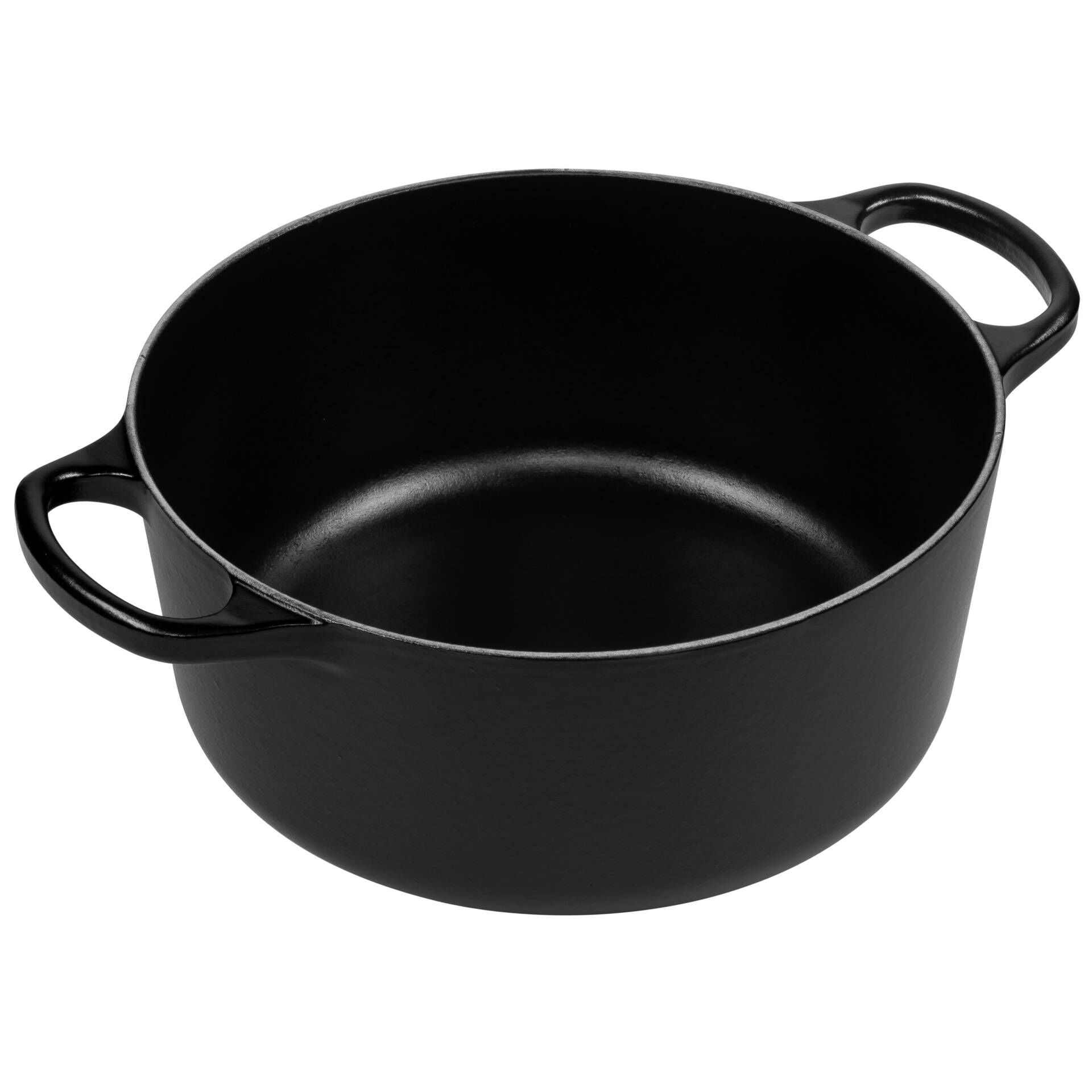 Le Creuset Signature Bräter rund 24 cm schwarz