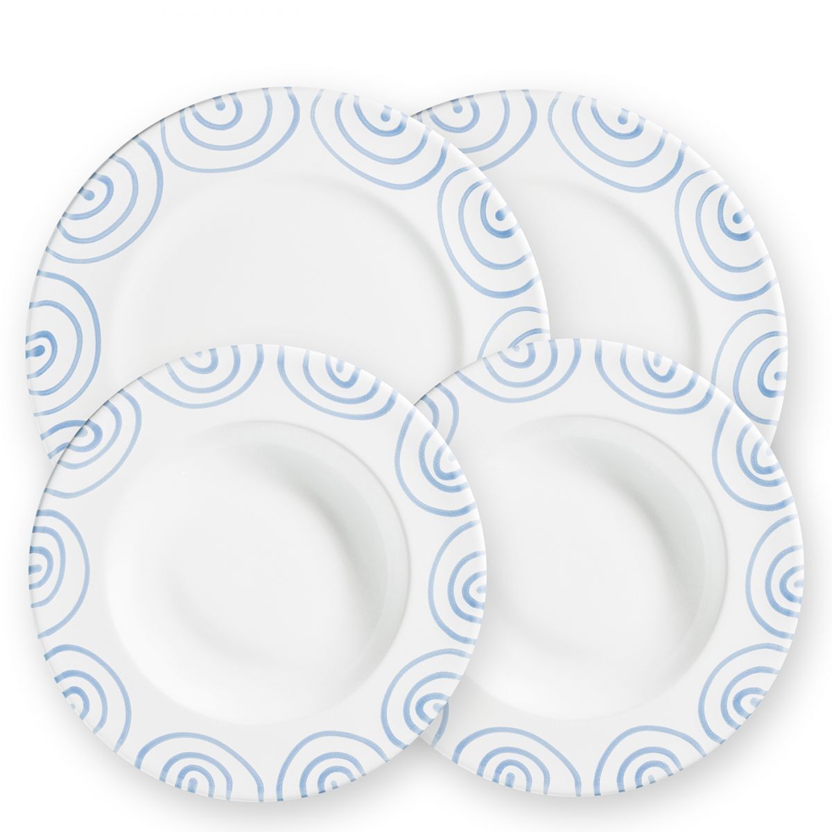 Gmundner Keramik Blaugeflammt, Dinner für 2 Gourmet