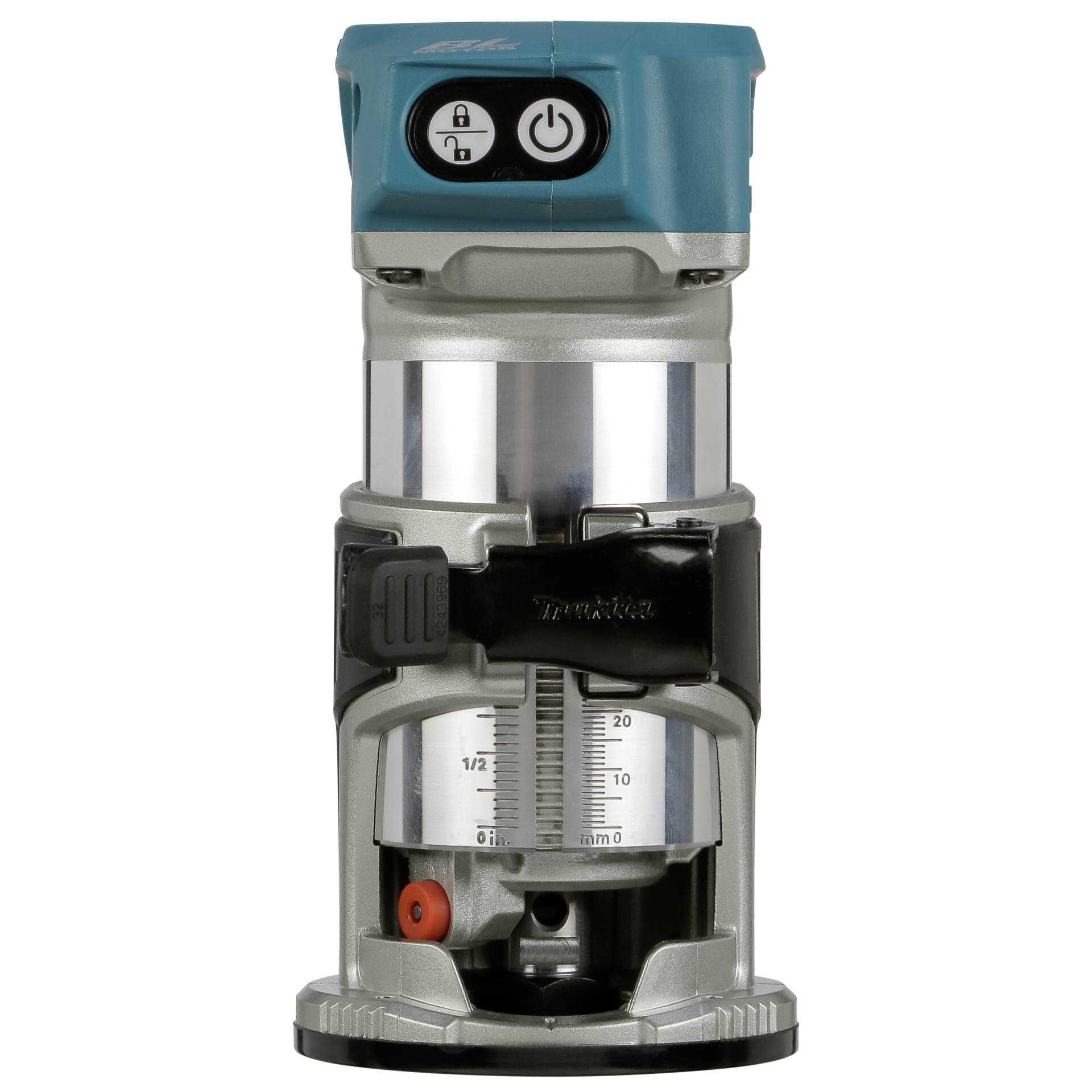 Makita DRT50 - Trimmrouter - schnurlos - Klemmbuchse 8 mm - ohne Batterie - 18 V