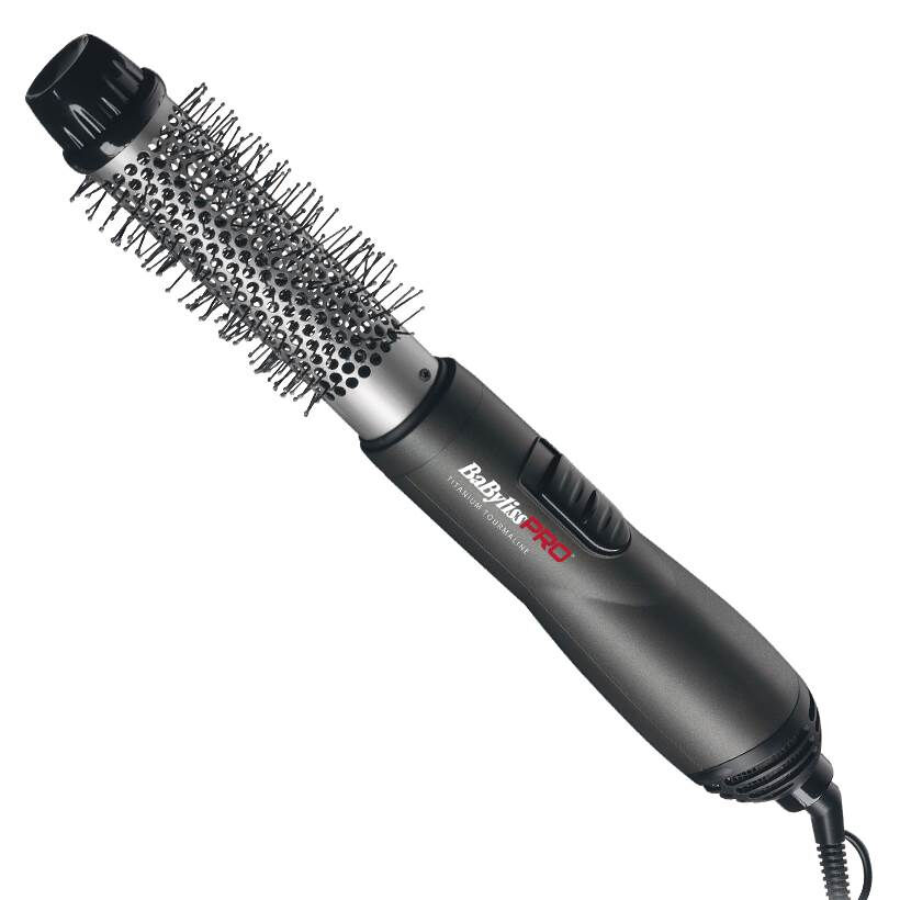 BaByliss BAB2676TTE, Heißluftbürste, Warm, Scrollleiste, Alle Haare, 80 °C, 100 °C